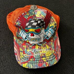Vintage Ed Hardy Mesh Hat - Used